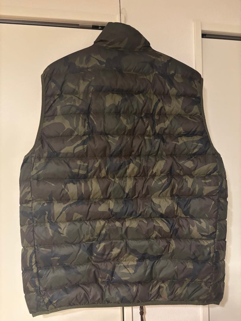 POLO ダウンベスト 迷彩 XL