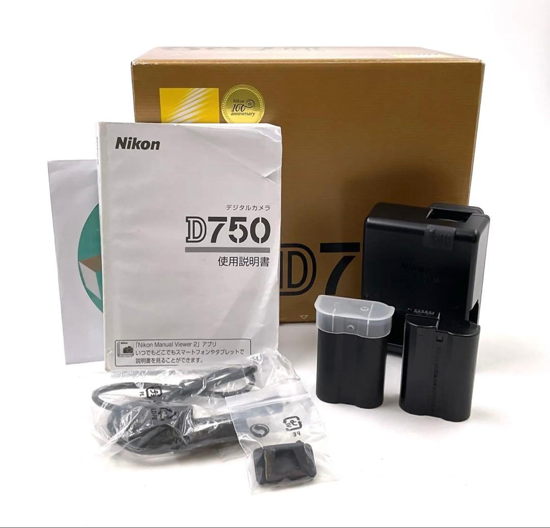 シャッター回数13,000回以下　Nikon　D750 デジタル一眼レフカメラ