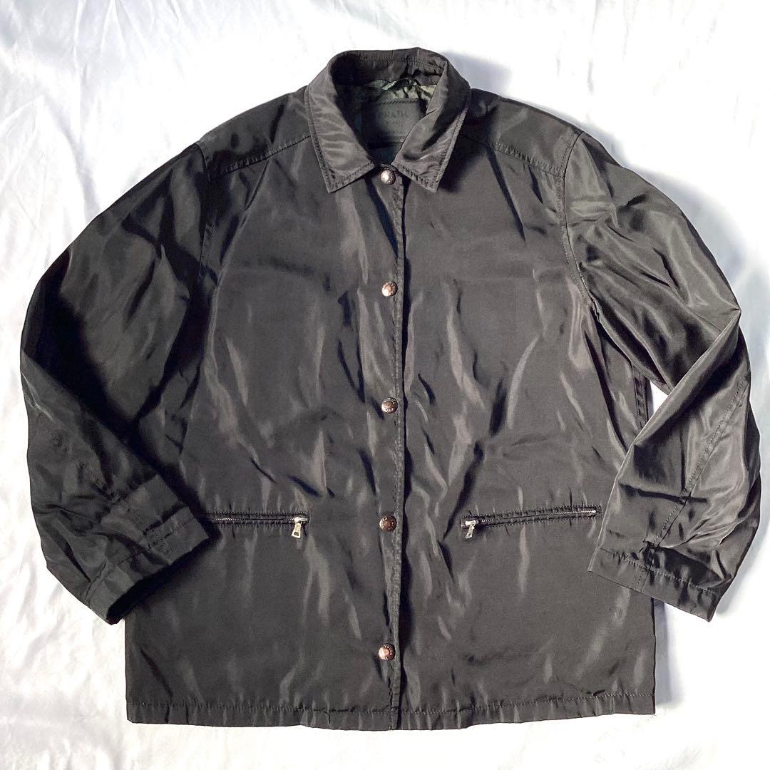PRADA プラダ　ブルゾン　ジャンパー　ナイロン　ブラック