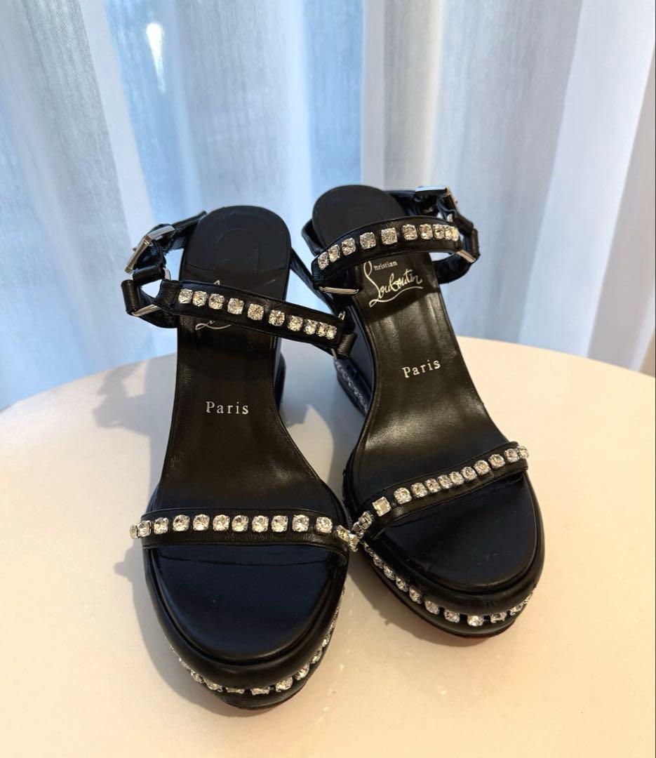 Christian Louboutin ルブタン サンダル 裏張り 38