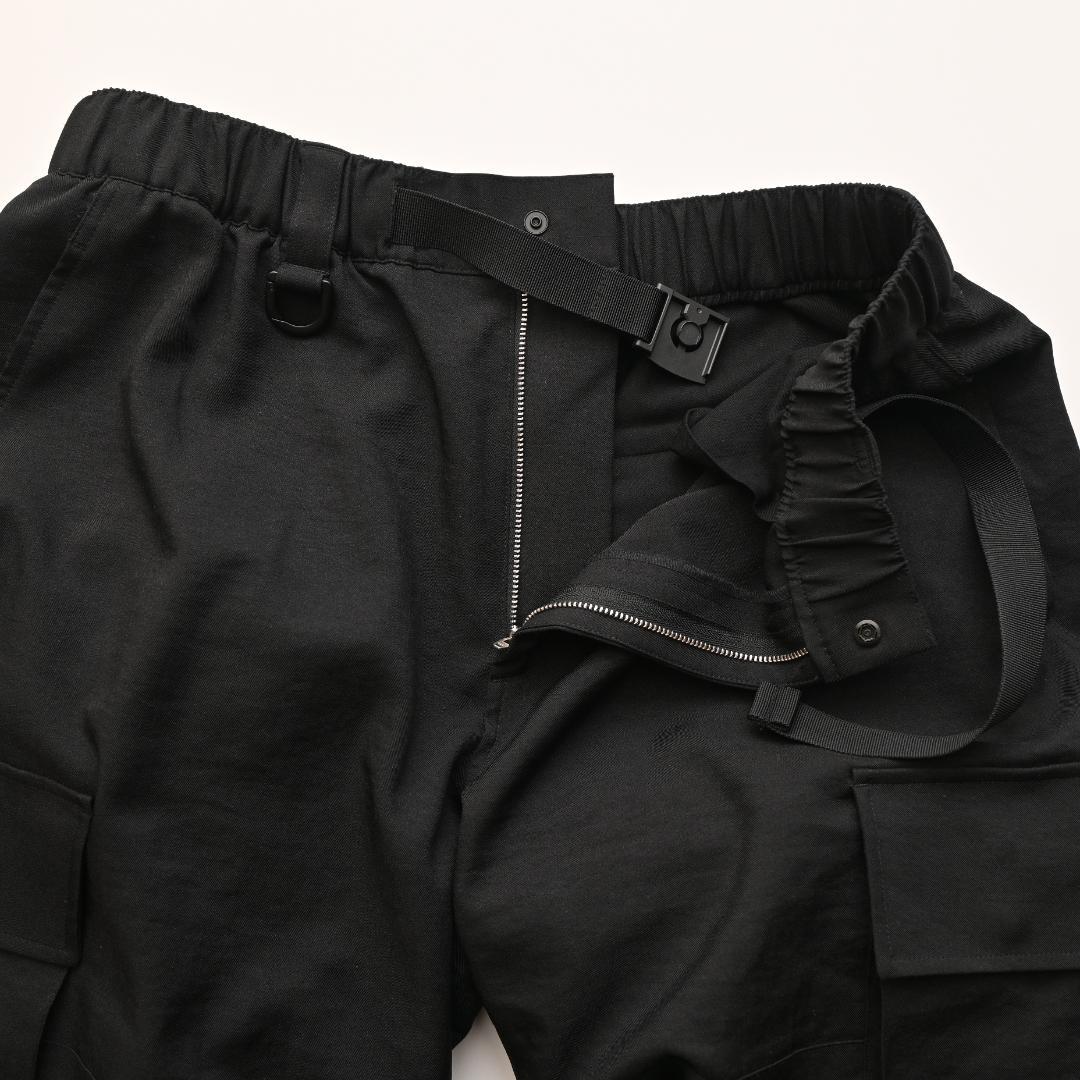 k*n様 Y-3 ワイスリー スポーツ ユニフォーム カフド カーゴパンツ M