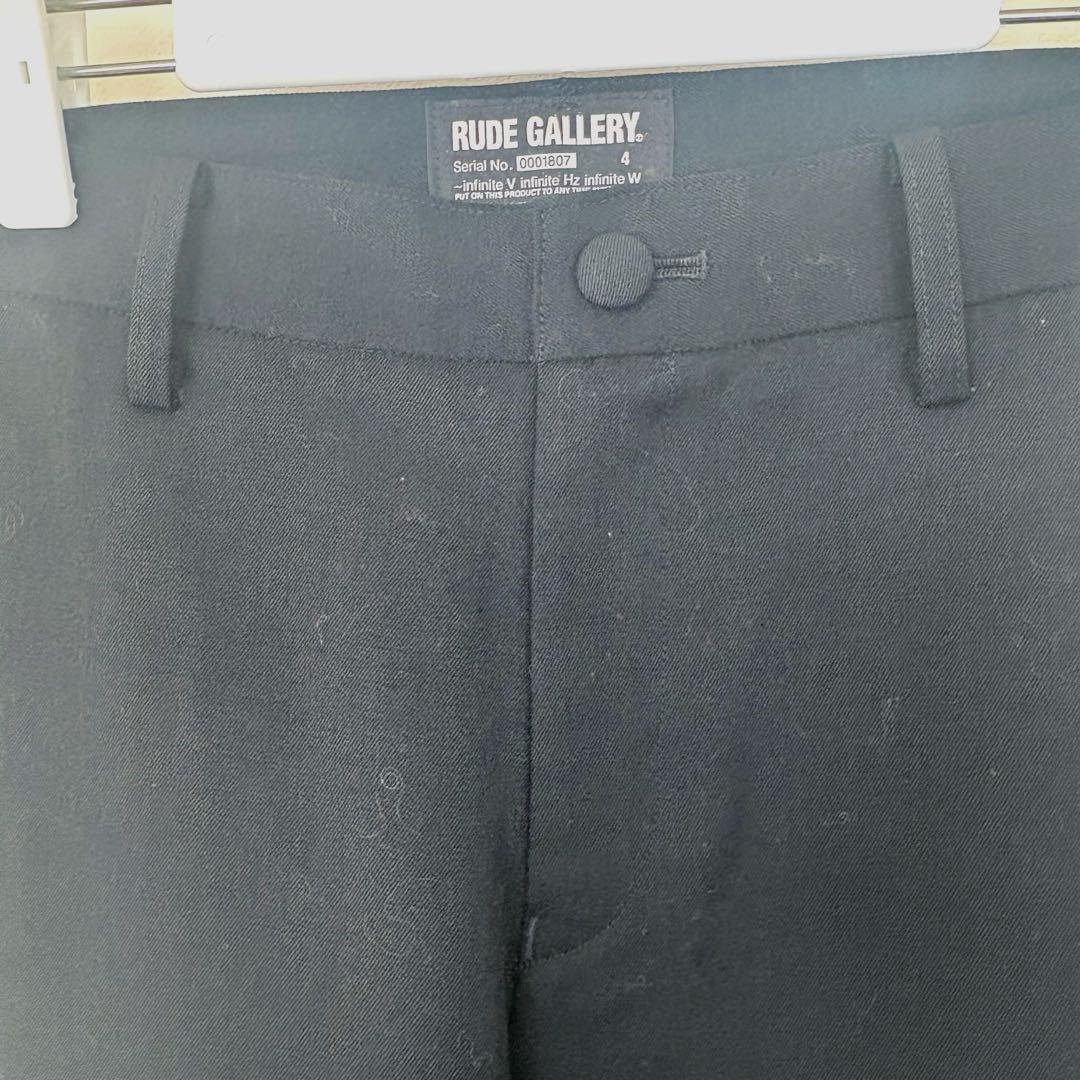 akiaki様☆ルードギャラリーRudeGallery黒スラックスパンツサイズ4
