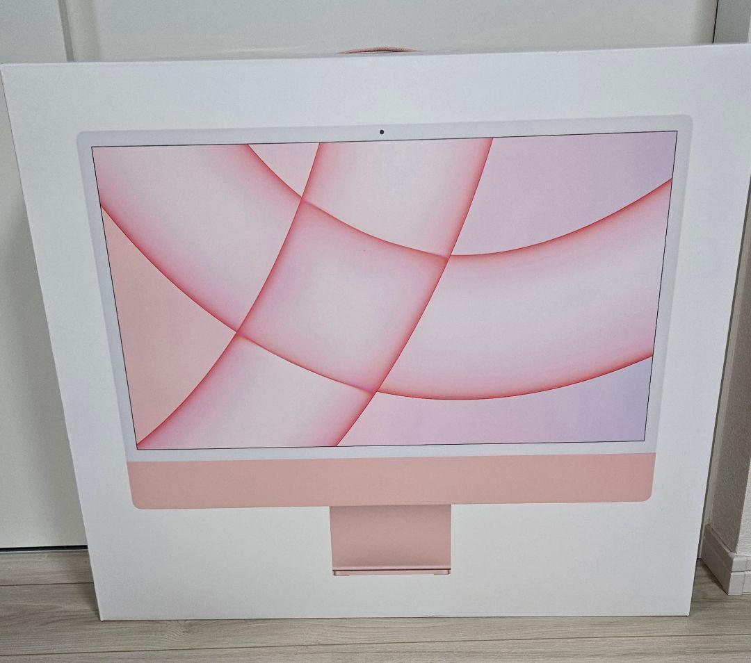 iMac 24インチ M1 レッド Retinaディスプレイ 2021年モデル