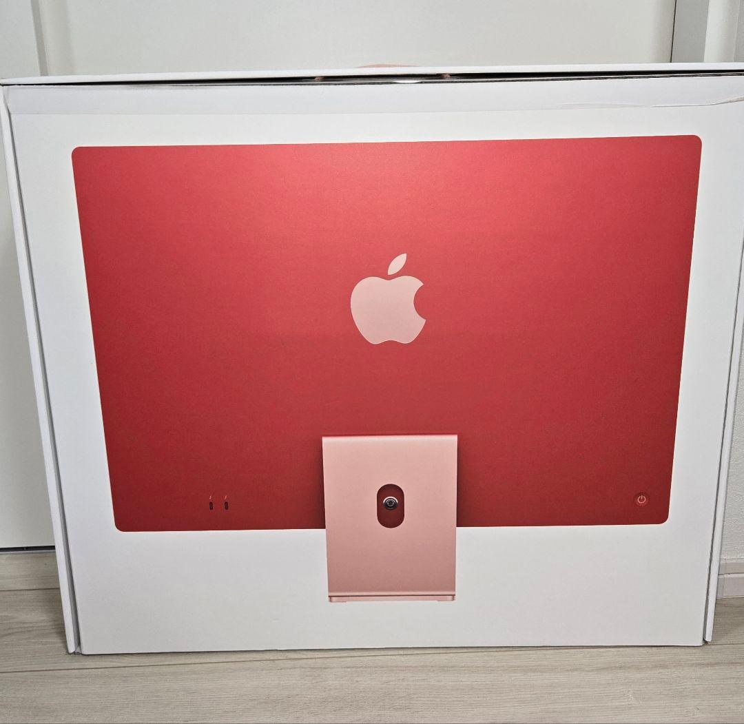 iMac 24インチ M1 レッド Retinaディスプレイ 2021年モデル