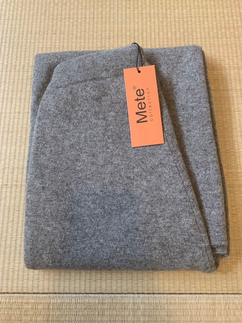 モンゴル産 YAK WOOL 100極厚手 ニットパンツ M 高密度ヤクウール