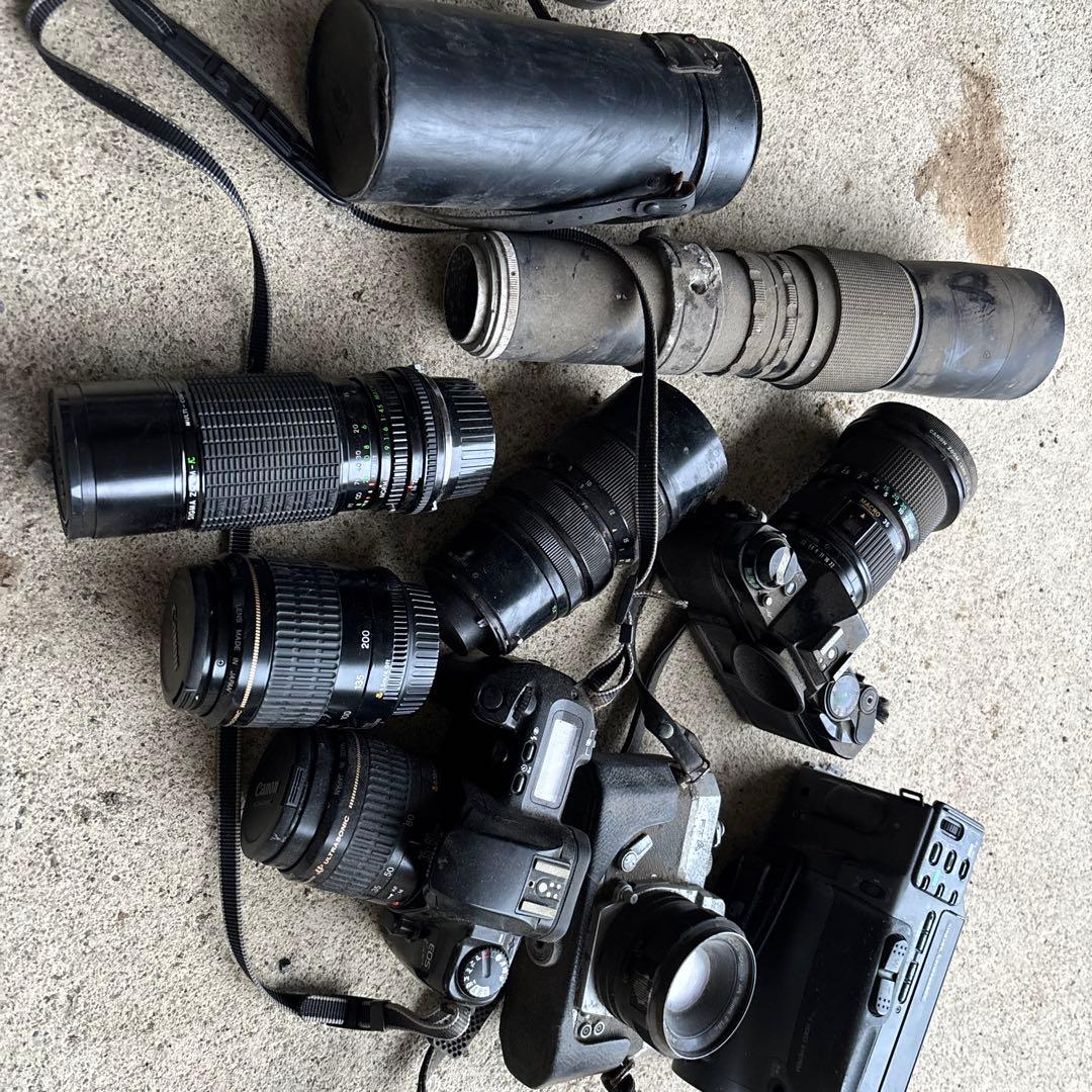 デジタルカメラとレンズセットまとめてまとめ売り