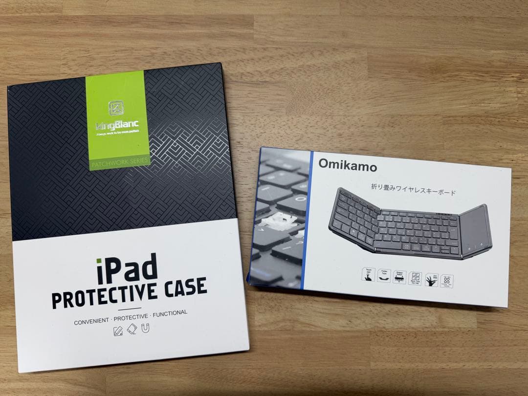 新品同様iPad11世代用 KingBlancケース&Omikamoキーボード