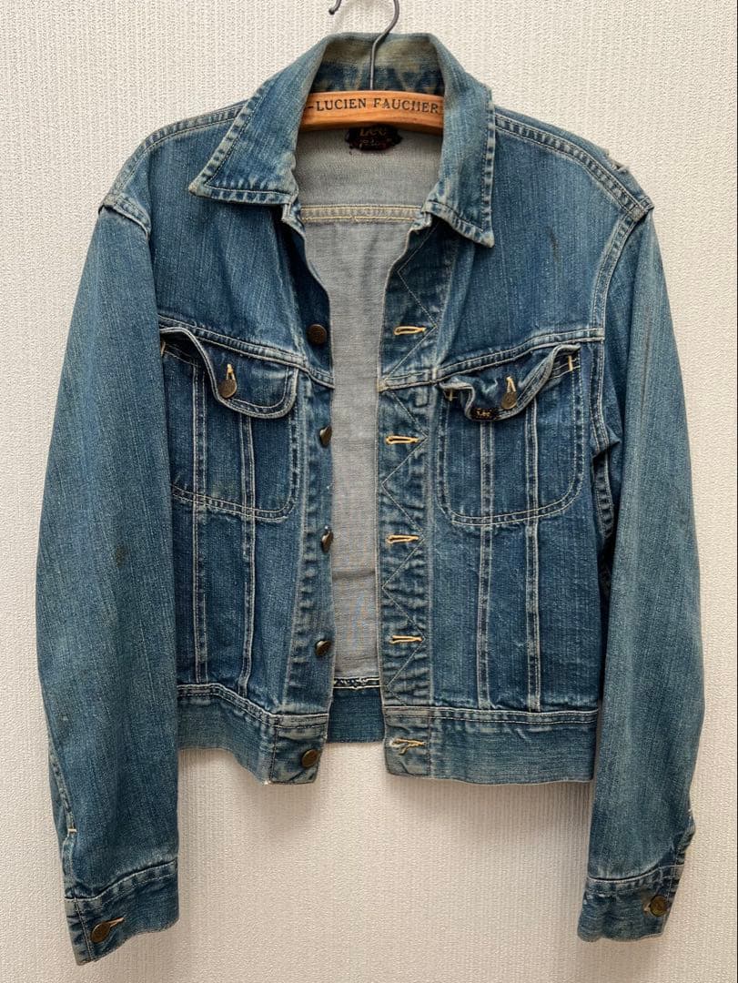 d*7様 vintage Lee 赤タグ 50s 1950's 後期 101-j