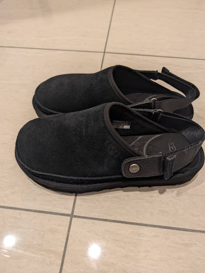 メンズ　UGG ブラック サボ　27cm