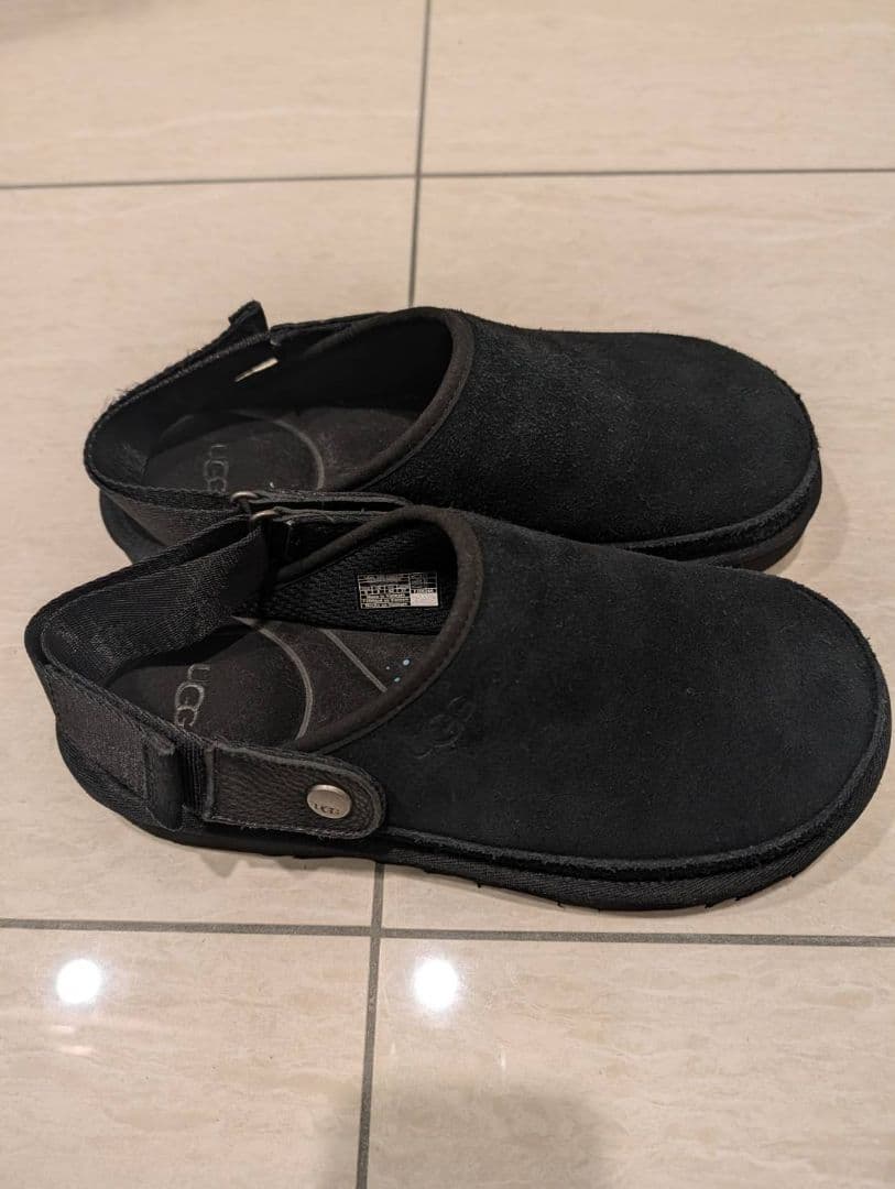 メンズ　UGG ブラック サボ　27cm