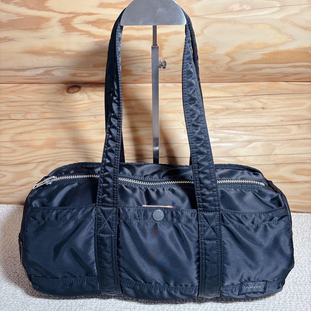 PORTER ポーター　タンカー　ダッフル　ミニボストンバッグ　黒