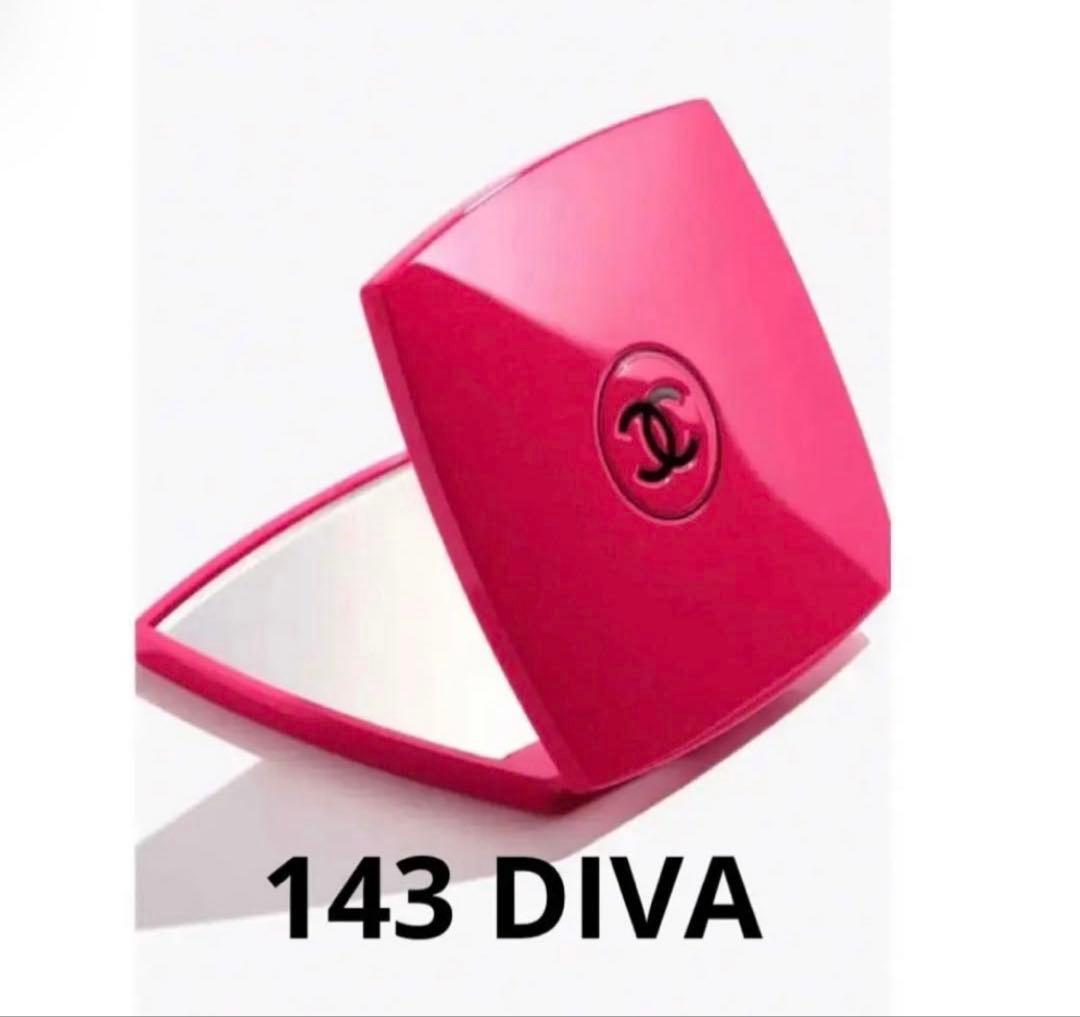 【 限定 】CHANEL ミラー 143 DIVA ピンク