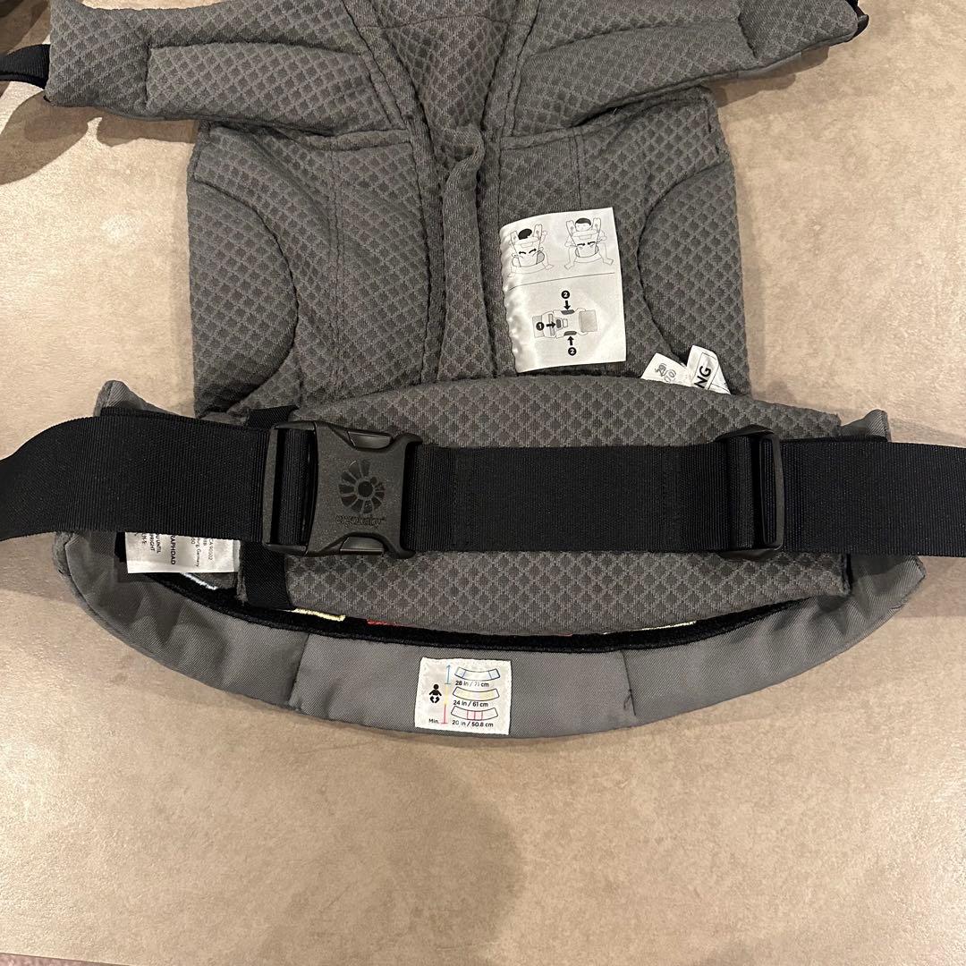 は*る様 【極美品】ergobaby OMNI breeze グレー ポーチ カ