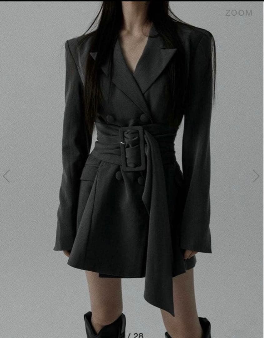 Melt the lady thick belt jacket 新品タグ付き