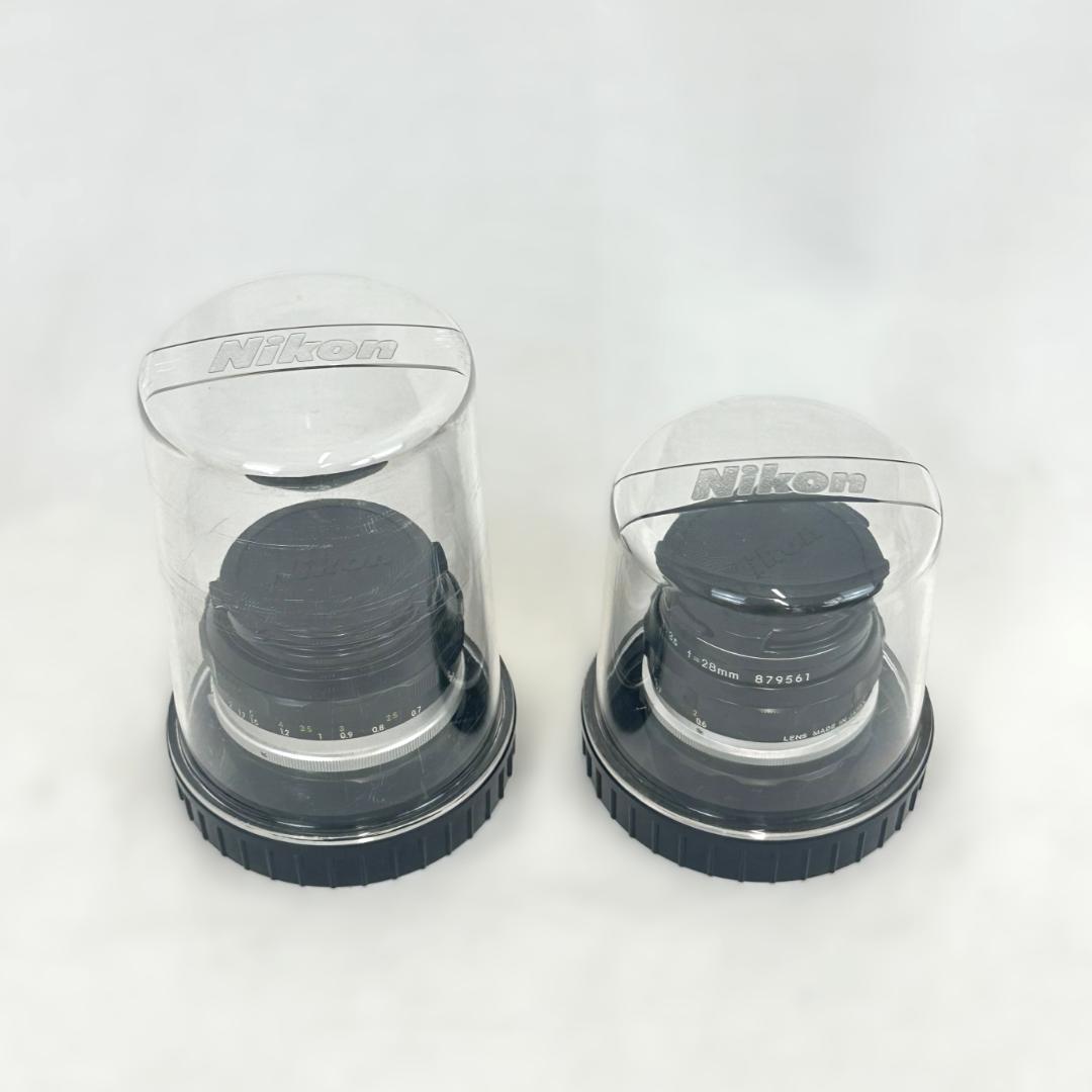 Nikon NIKKOR 50mm＆28mm 交換レンズ 2本セット 長期保管品
