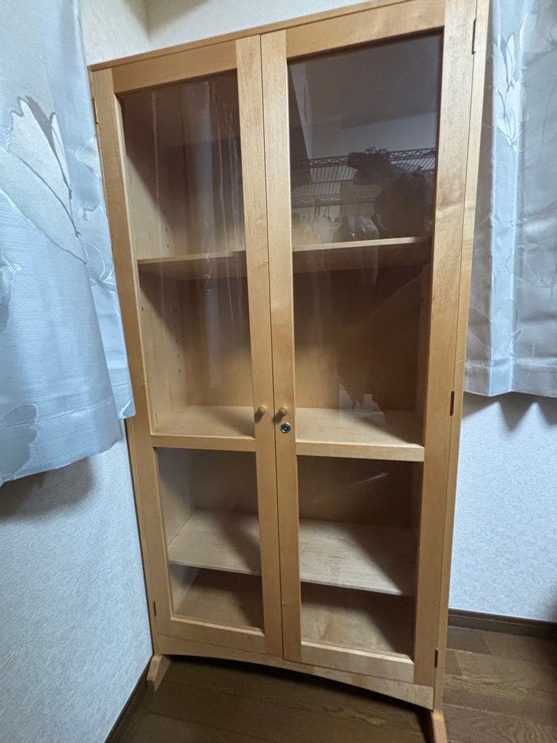 【美品/高級天然木】Wood Like You（ウッドライクユウ）食器棚