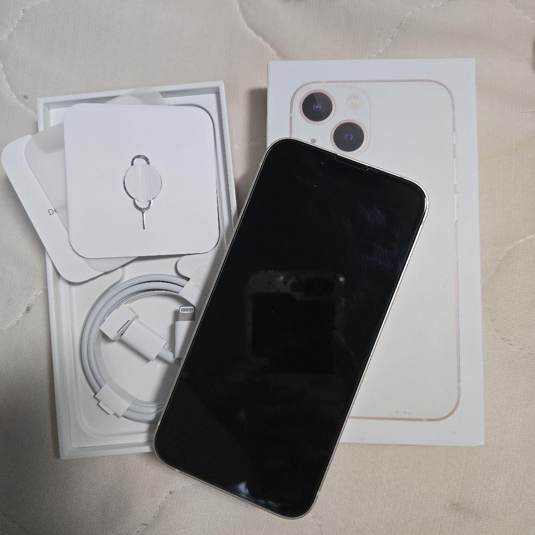 Apple iPhone 13mini ホワイト本体