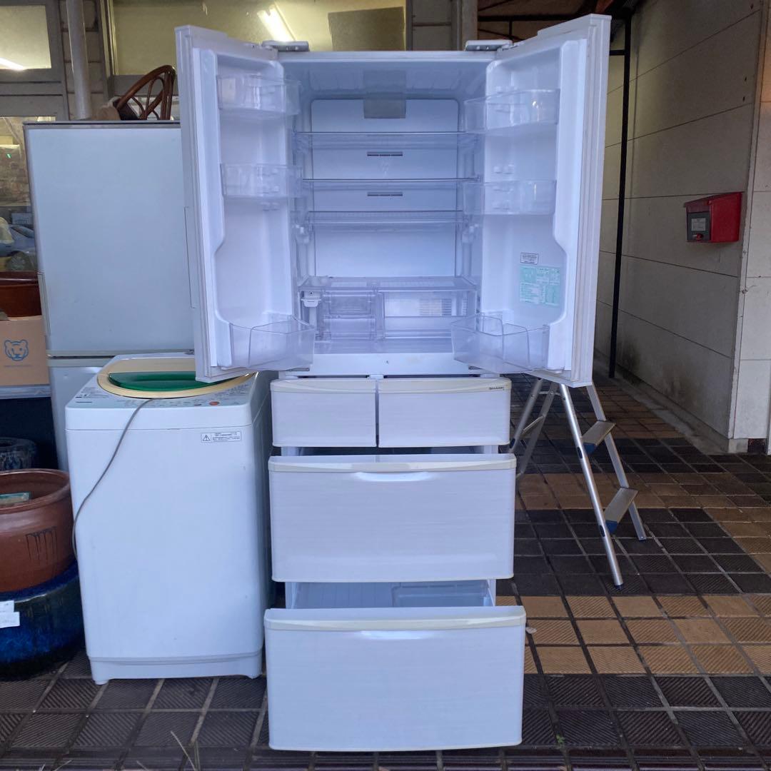 シャープ　ノンフロン冷凍冷蔵庫　SJ-PF47B-S シャープ/プラズマ/