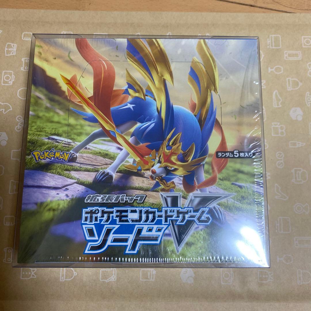 未*来様 ポケモンカードゲーム ソード ボックス未開封　シュリンク付き