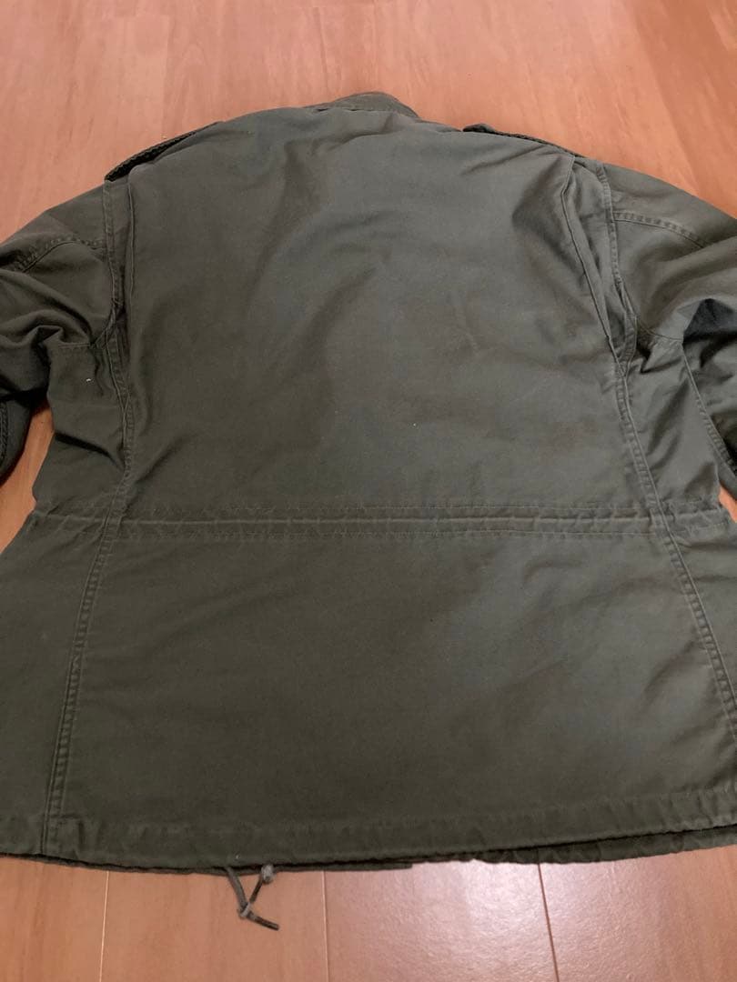 70s US.ARMY M-65 グレーライナー Large Short