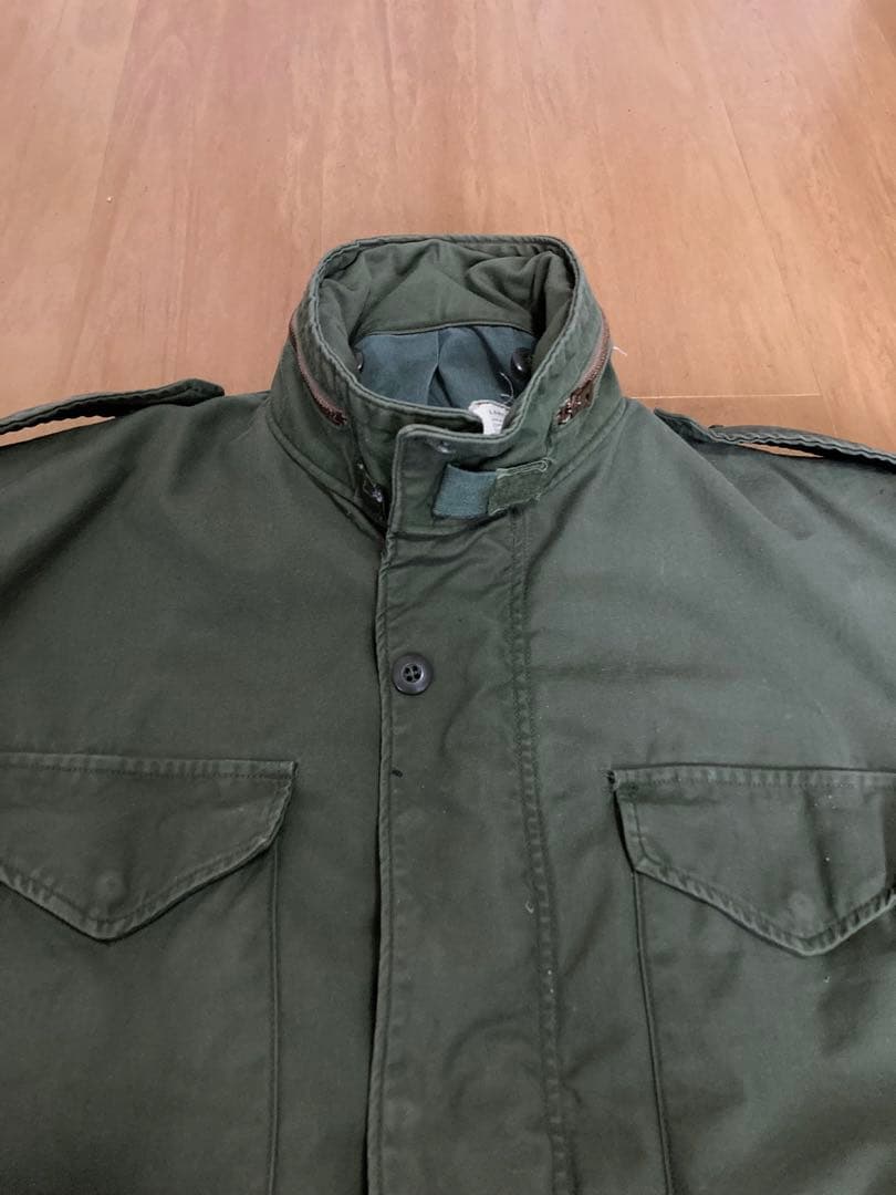 70s US.ARMY M-65 グレーライナー Large Short