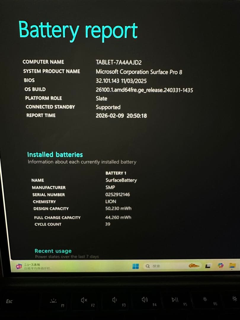 Windowsタブレット本体 2.Surface Pro 8 i5-1135G7 8/256 SlimPen2
