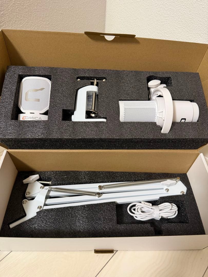 COMICA コンデンサーマイク ミキサーセット