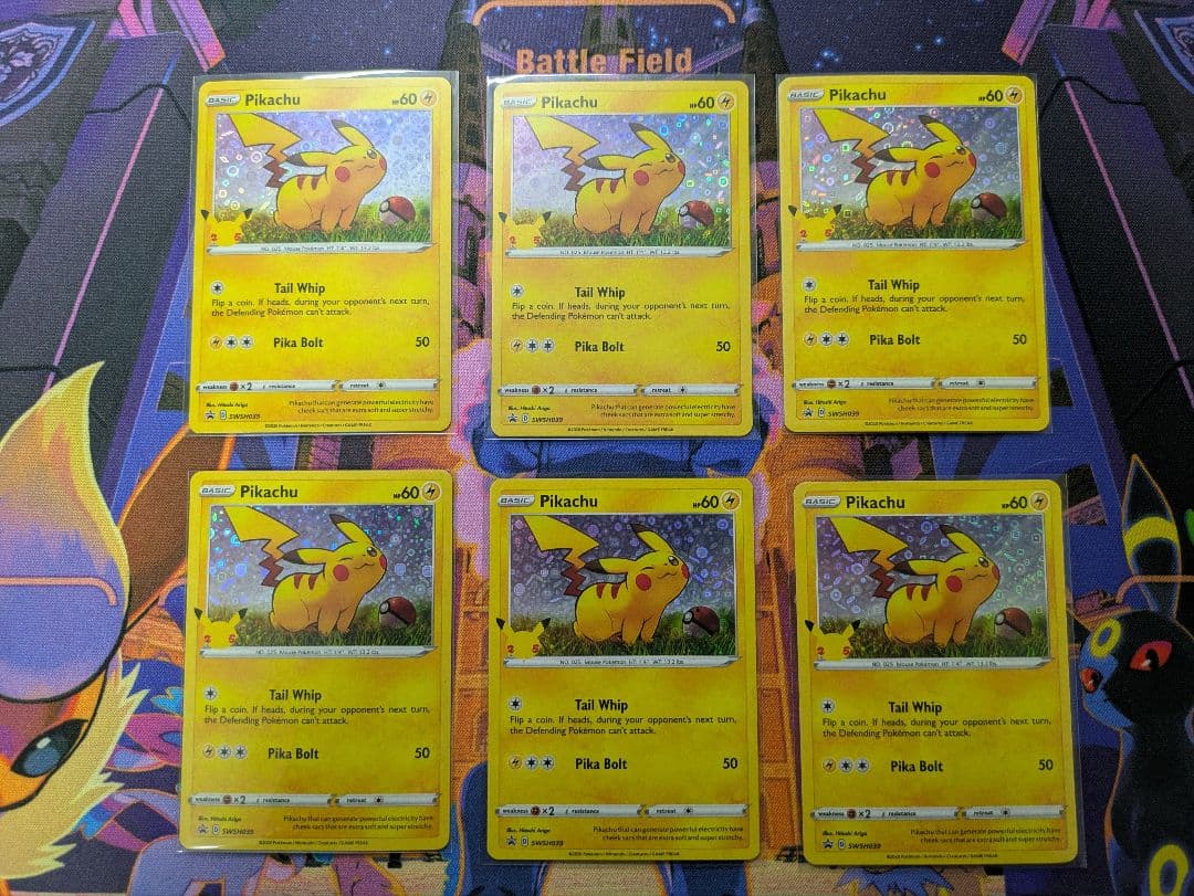 ポケモンカード 海外 ジェネラルミルズ ピカチュウ ホロ 25周年 プロモ 英語