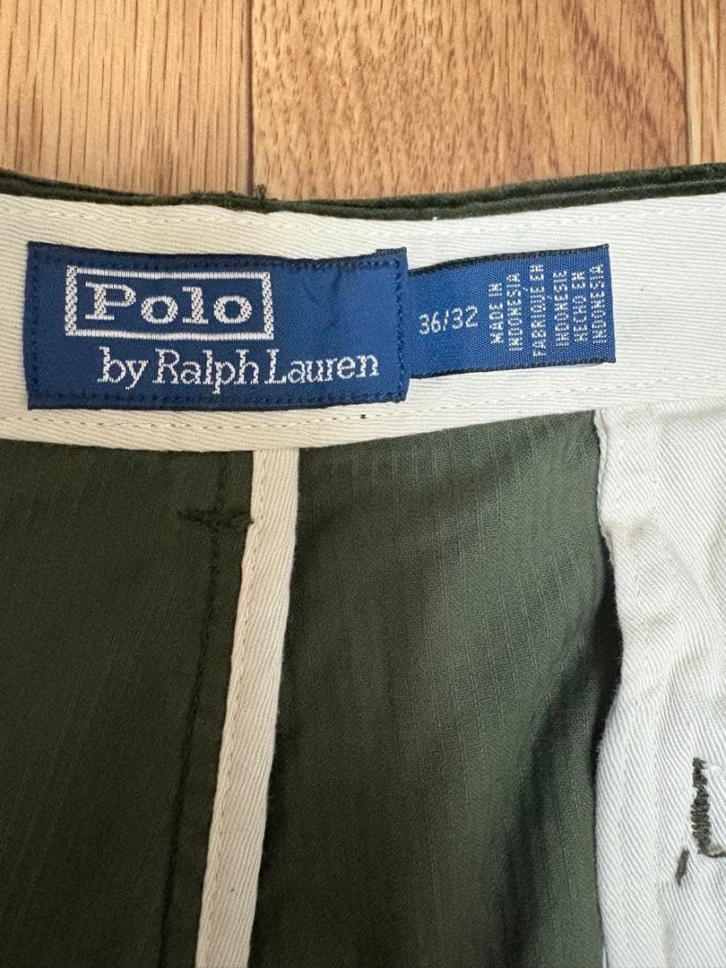 新品未使用　ポロラルフローレン　ポロチノ　コーデュロイ　パンツ　カーキ　W36