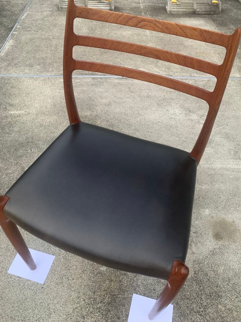 北欧 ヴィンテージチェア J.L.Moller (JLモラー） NO.78本革