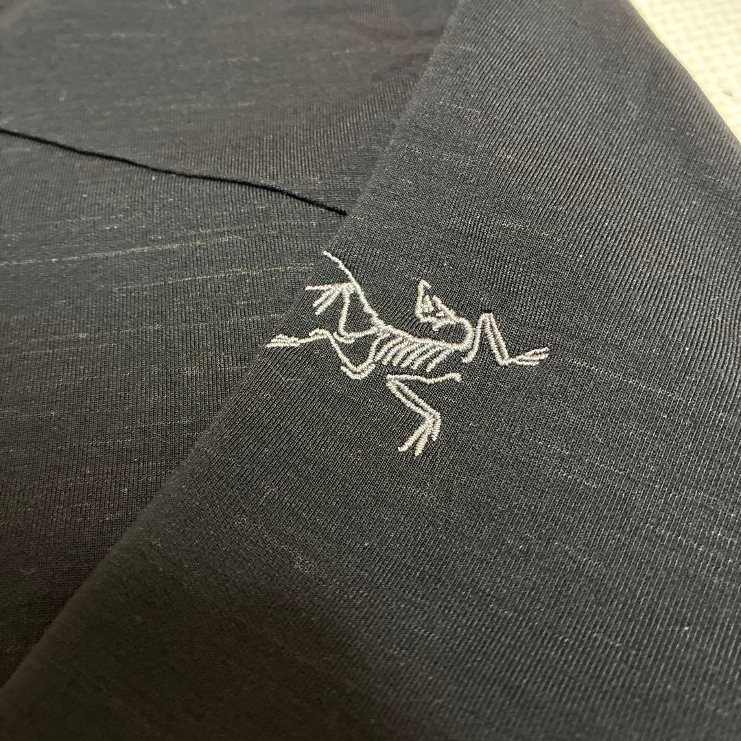 アークテリクス　カイヤナイトAR　テックウールクルー　Мサイズ　ブラック