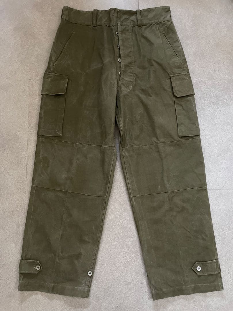 u*0様 フランス軍　ヴィンテージ　M47 パンツ　初期　　3メタルボタン　ユー