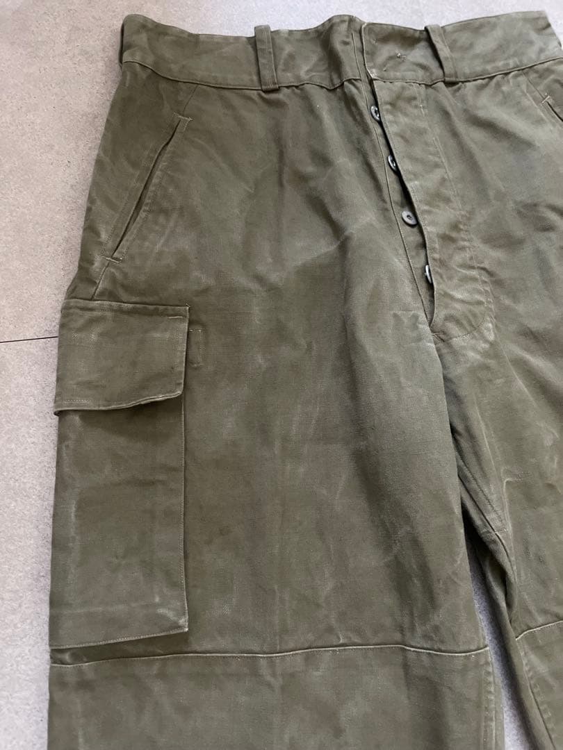 u*0様 フランス軍　ヴィンテージ　M47 パンツ　初期　　3メタルボタン　ユー
