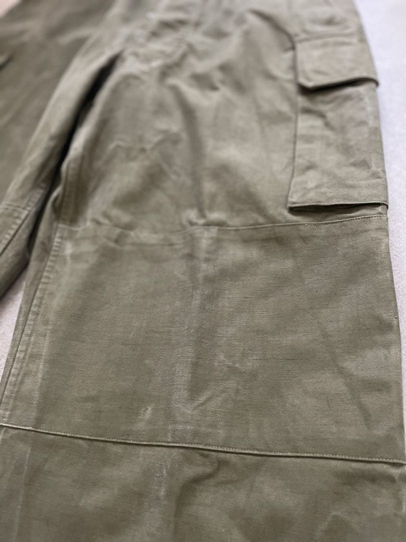 u*0様 フランス軍　ヴィンテージ　M47 パンツ　初期　　3メタルボタン　ユー