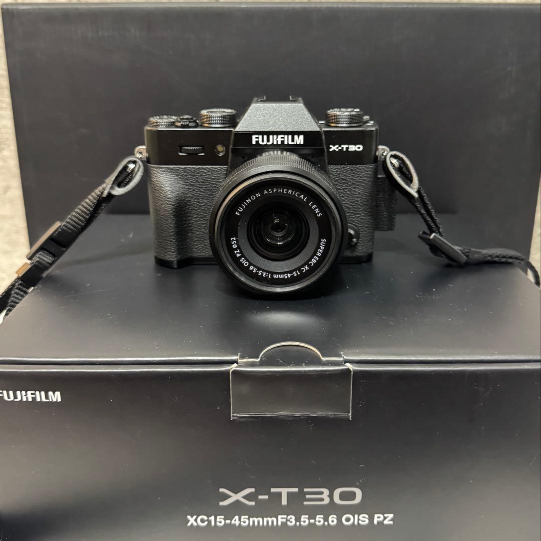 FUJIFILM X-T30 ブラック　レンズ2点　キット　黒　富士フィルム