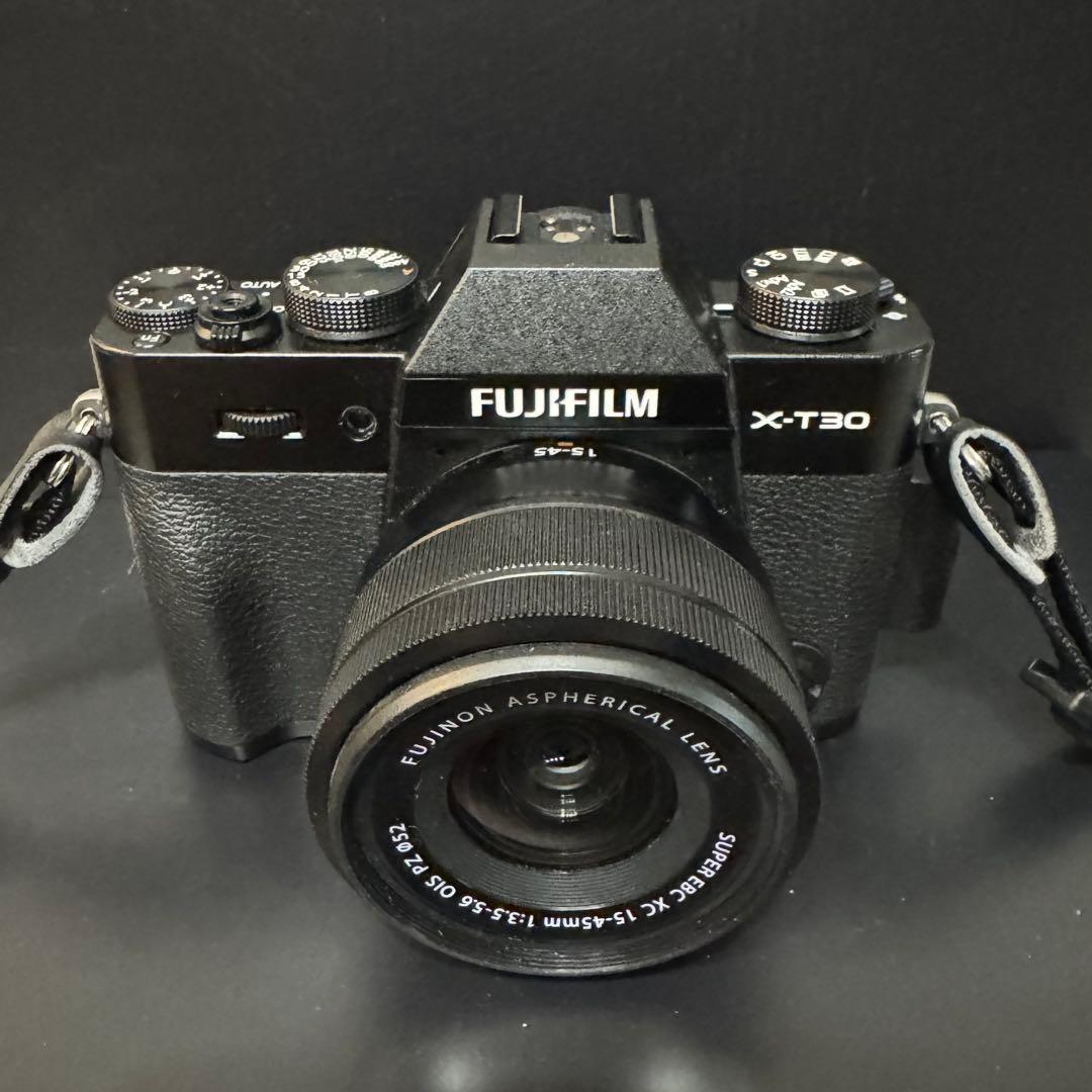 FUJIFILM X-T30 ブラック　レンズ2点　キット　黒　富士フィルム