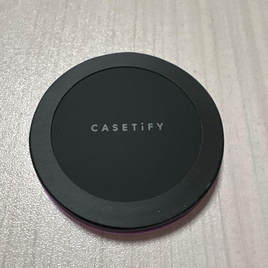 CASETiFY iPhone16 ウェーブシリコン＋グリップスタンド