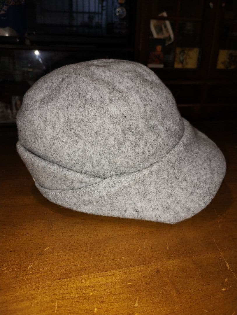 chisaki　tiekaウールハット　グレー