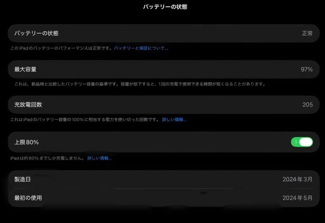 Apple M2 iPad Air（第6世代）256GB 13インチ