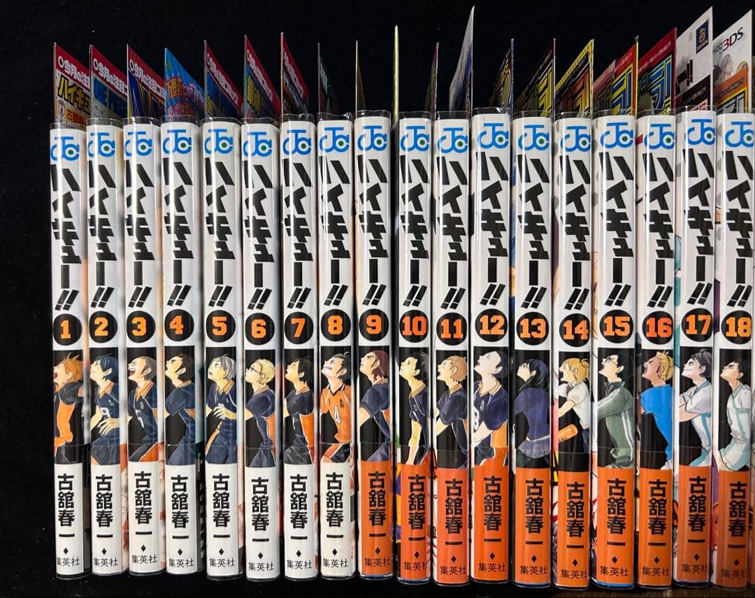 全巻・初版　帯・チラシ完備　ハイキュー　全巻セット