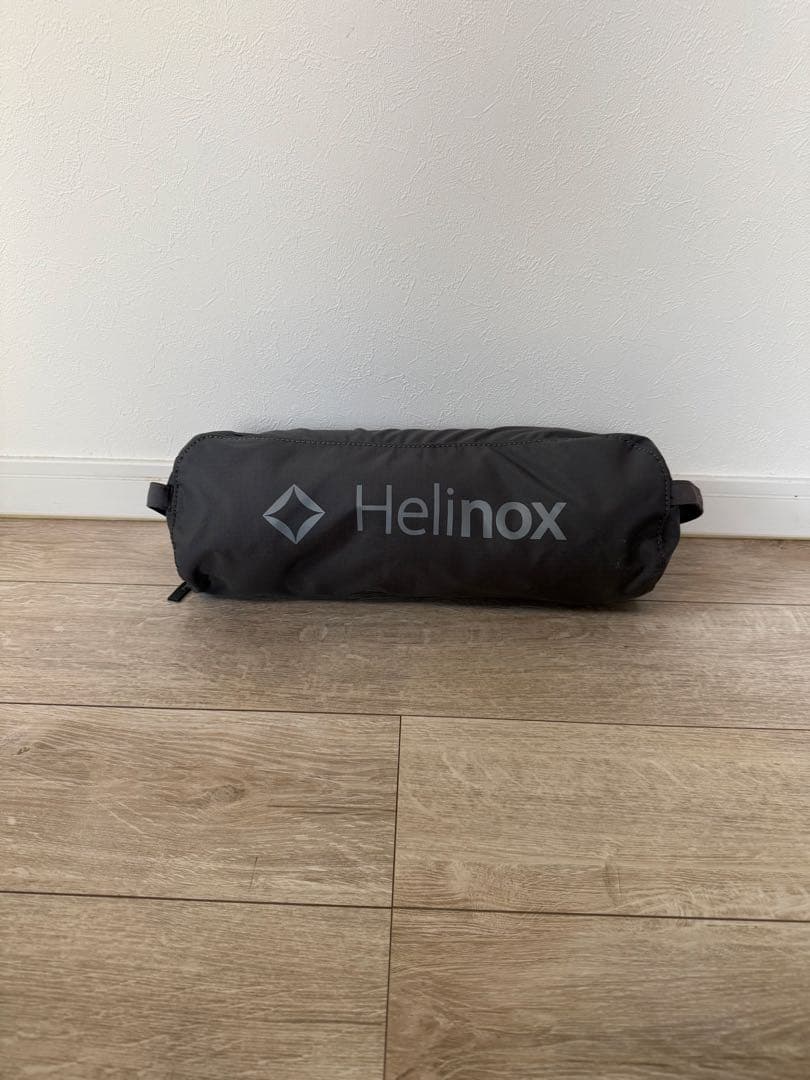 ヘリノックス チェアツー Helinox ハイバック チャコール　脚カバー付き