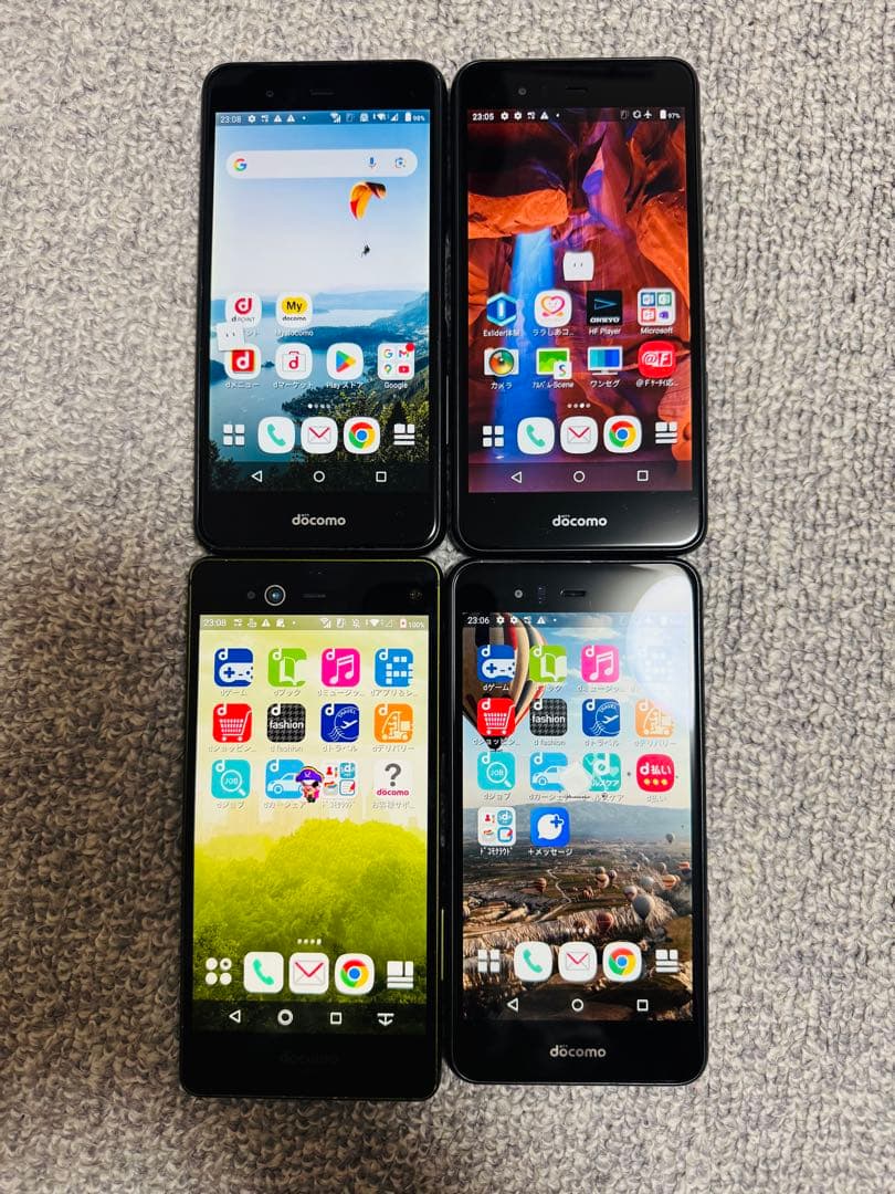 arrows F-04K.3台、F-01K.1台