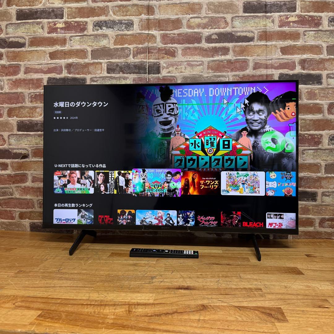 SONY 55V型 4K 液晶テレビ BRAVIA KJ-55X85J 21年製