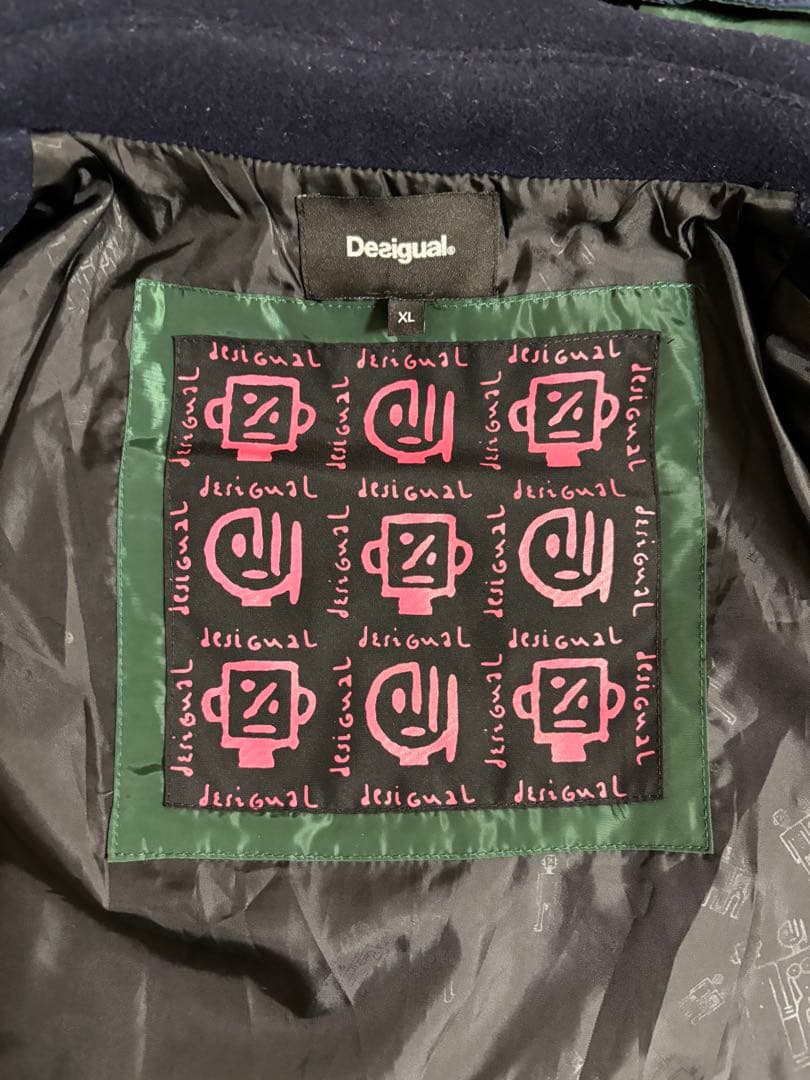 Desigual　デシグアル　ピーコート　ダウンジャケット