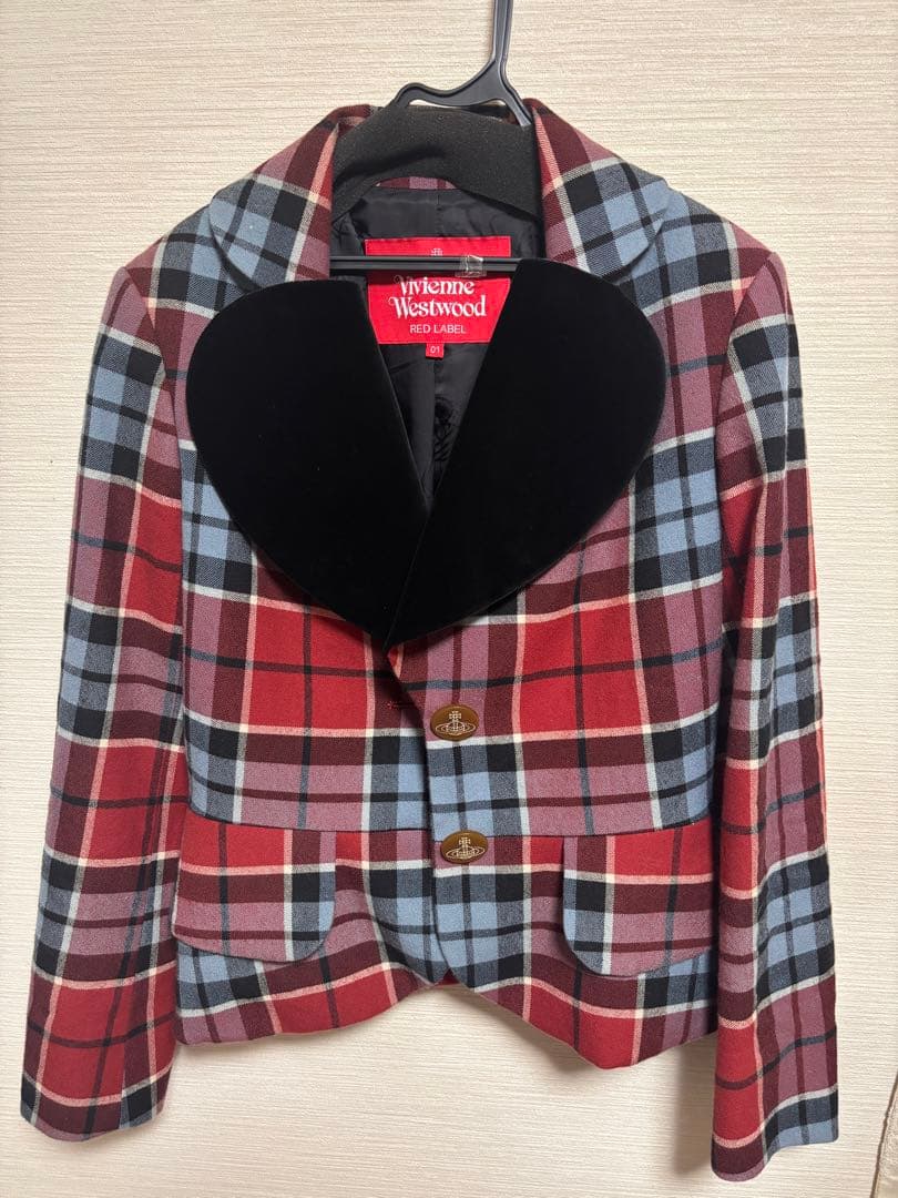 VivienneWestwood ラブジャケット チェック