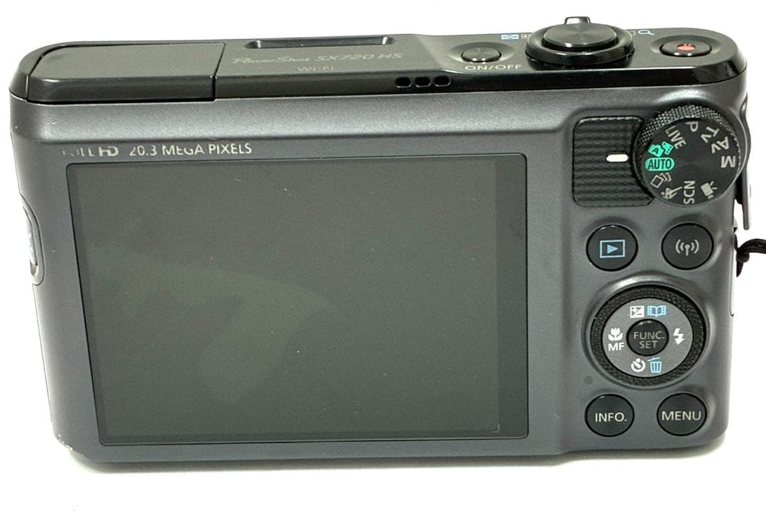 25K12-090 キャノン SX720HS デジカメ 通電確認済 液晶割れ有り