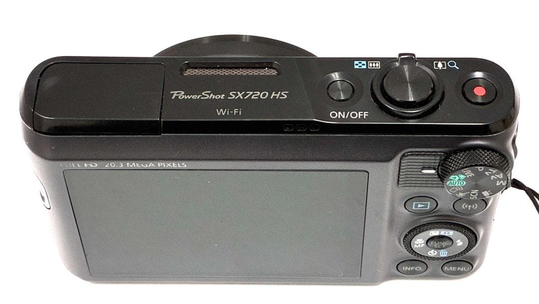 25K12-090 キャノン SX720HS デジカメ 通電確認済 液晶割れ有り