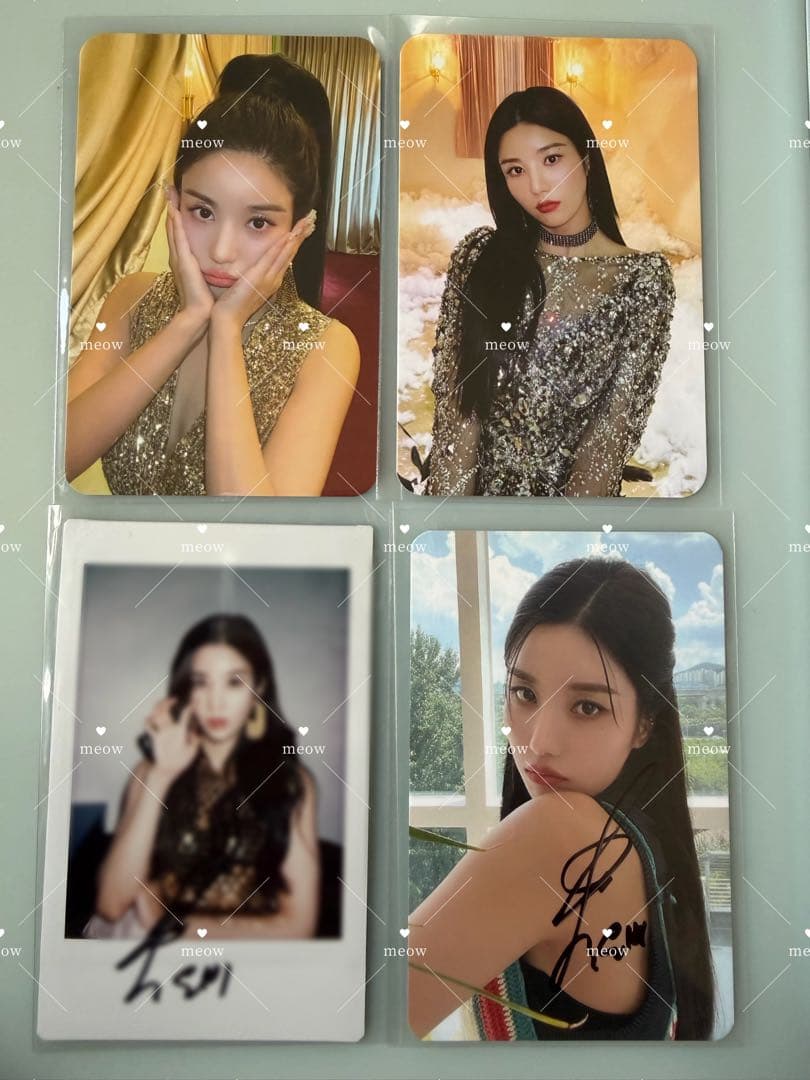 ウンビ 直筆サイン入りポラロイド 当選者限定トレカ