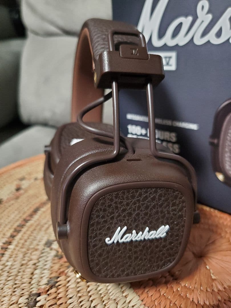 美品　Marshall Major V ワイヤレスヘッドフォン ブラック