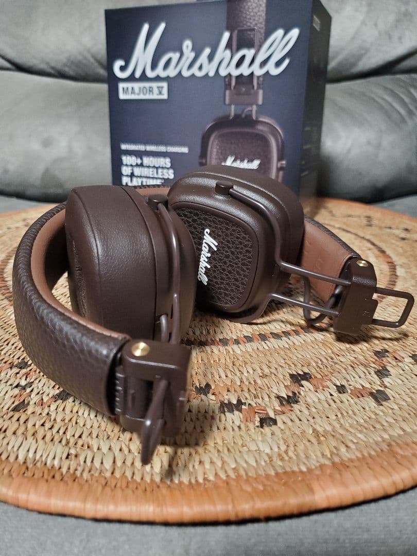 美品　Marshall Major V ワイヤレスヘッドフォン ブラック